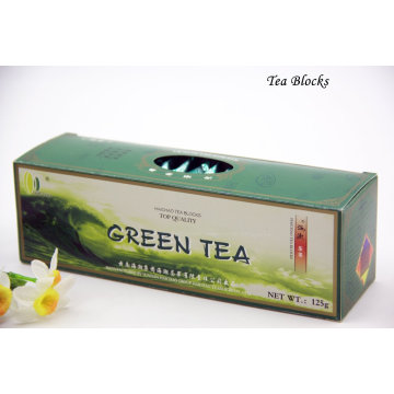 125g cosmetic and digestive green tea blocks